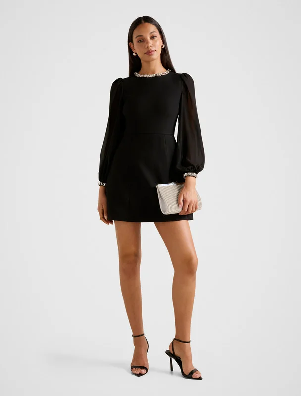 forever new INDIANA Embellished Mini Dress